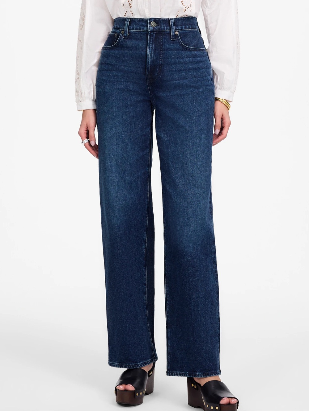 Madewell Perfect Vintage Wide Leg Jean (32)